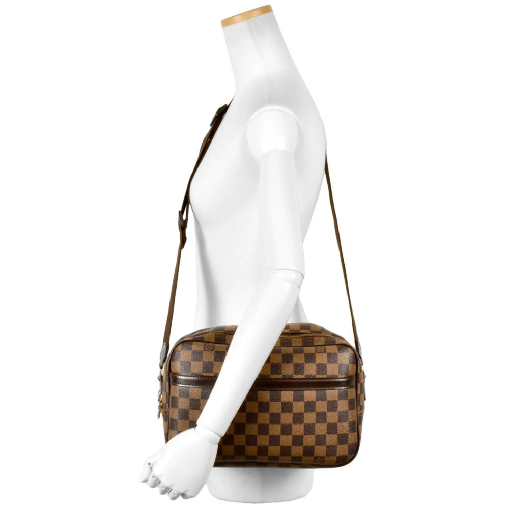 LOUIS VUITTON Authentic Brown Damier Shoulder Bag - Picture 9 of 9